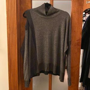 All Saints Turtleneck with exposed shoulder